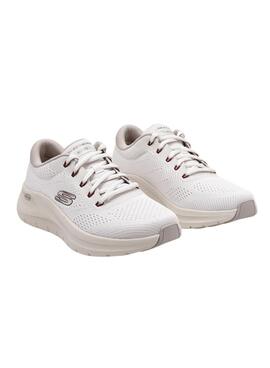 Zapatillas Skechers Arch Fit 2.0 blanco roto para hombre