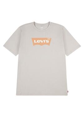 Camiseta Levis Batwing beige para niña y niño