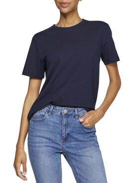 Camiseta Vila Vinora azul marino para mujer