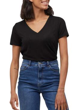 Camiseta Vila Noel negro para mujer