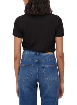 Camiseta Vila Noel negro para mujer