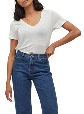 Camiseta Vila Noel blanco para mujer