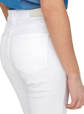Pantalón vaquero Only Emily blanco para mujer