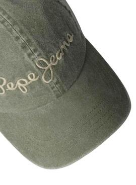 Gorra Pepe Jeans Alix verde para niños 