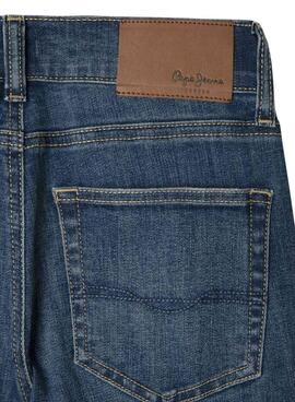 Pantalón vaquero Pepe Jeans Cashed Straight azul para niño
