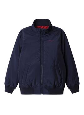 Chaqueta acolchada Alfred para niño en azul marino