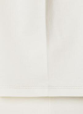 Camiseta Pepe Jeans Cutbert en blanco para niño