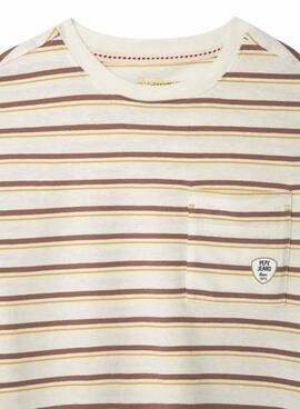 Camiseta Pepe Jeans Arwyn Rayas para niño