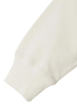 Sudadera Pepe Jeans Bulldog Wilfred beige para niño 