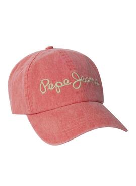 Gorra Pepe Jeans Alix G Cap roja para niño 