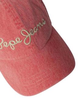 Gorra Pepe Jeans Alix G Cap roja para niño 