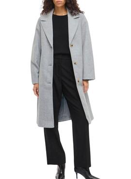Abrigo Vila Claudia gris para mujer