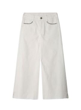 Pantalón Vaquero Pepe Jeans Lexy Ecru blanco para niña 