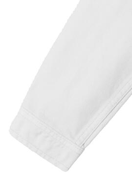 Cazadora Pepe Jeans Rebecca blanca para niña 