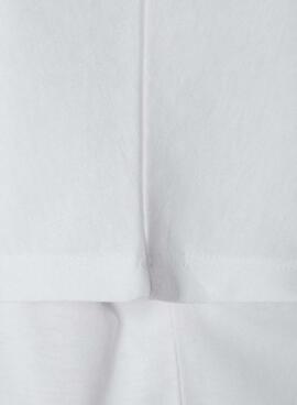 Camiseta Pepe Jeans Gigi blanca para niña 