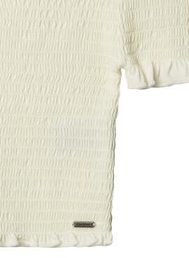 Camiseta Pepe Jeans Georgina blanca niña