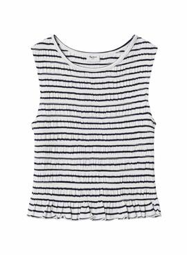 Camiseta Pepe Jeans Gracie rayas para niña
