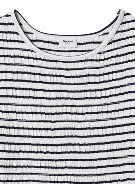 Camiseta Pepe Jeans Gracie rayas para niña