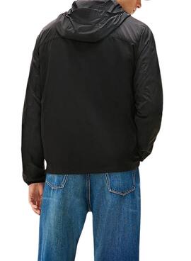 Cazadora Tommy Jeans Outdoor Shell negro para hombre