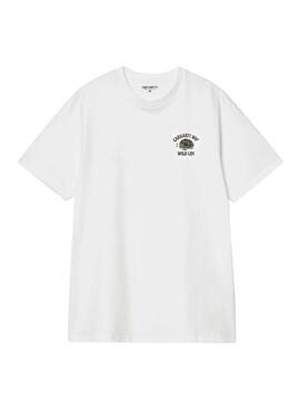 Camiseta Carhartt Wild Life blanco para hombre