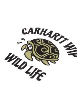 Camiseta Carhartt Wild Life blanco para hombre