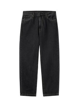 Pantalón vaquero Carhartt Aaron negro para hombre