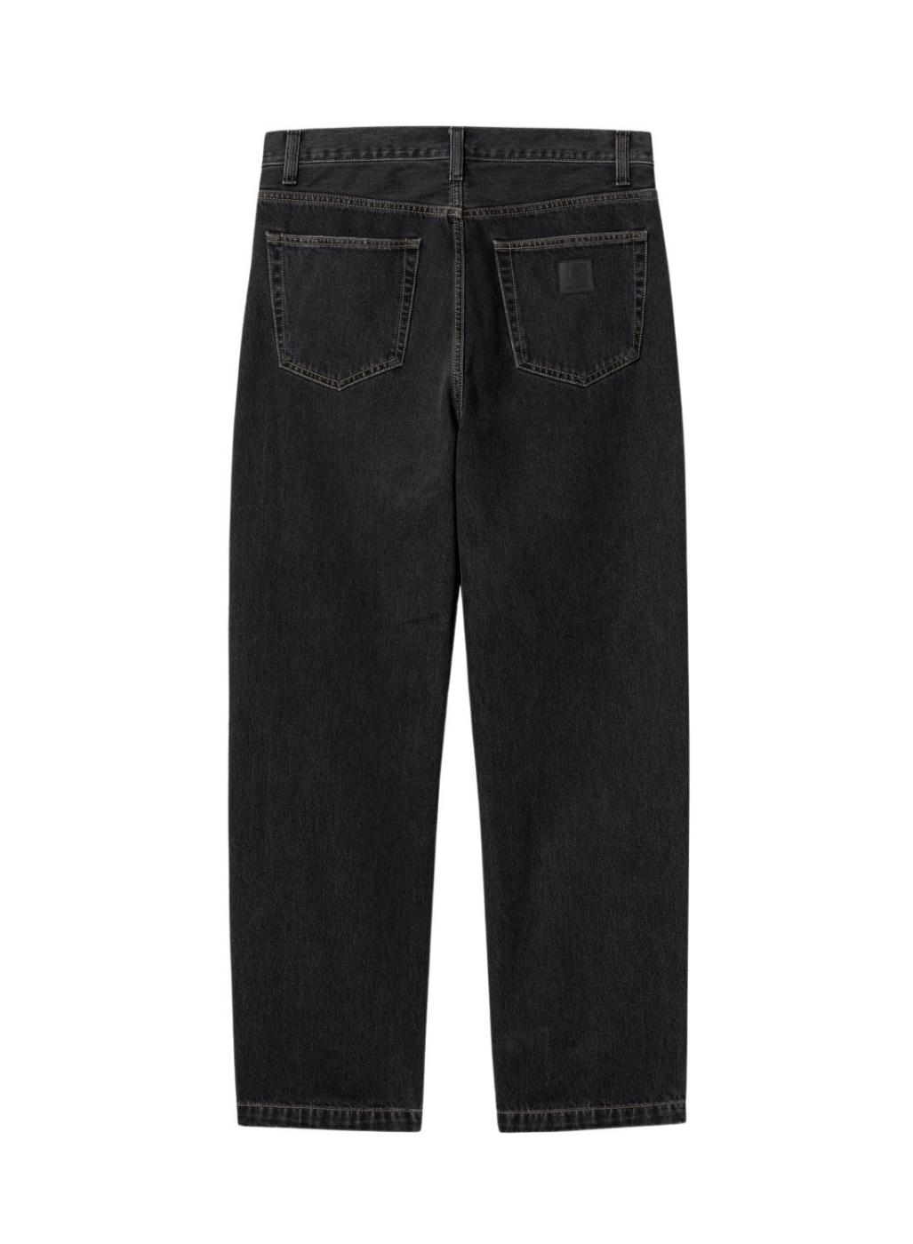 Pantalón vaquero Carhartt Aaron negro para hombre