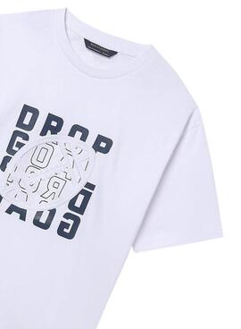 Camiseta Mayoral blanca basketball para niño 