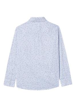 Camisa Mayoral estampado hojas para niño 