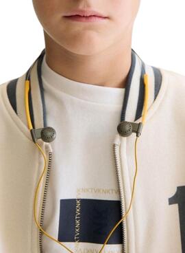 Bomber Mayoral beige para niño 