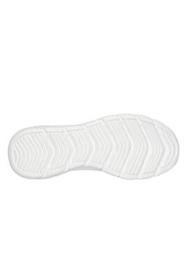 Zapatillas Skechers BOBS Sport B Flex Lo blanco para mujer