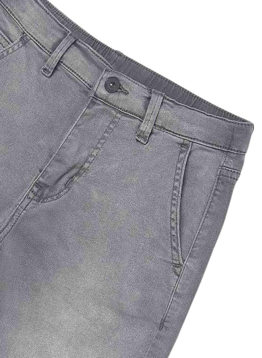 Bermuda Mayoral gris con bolsillos para niño 