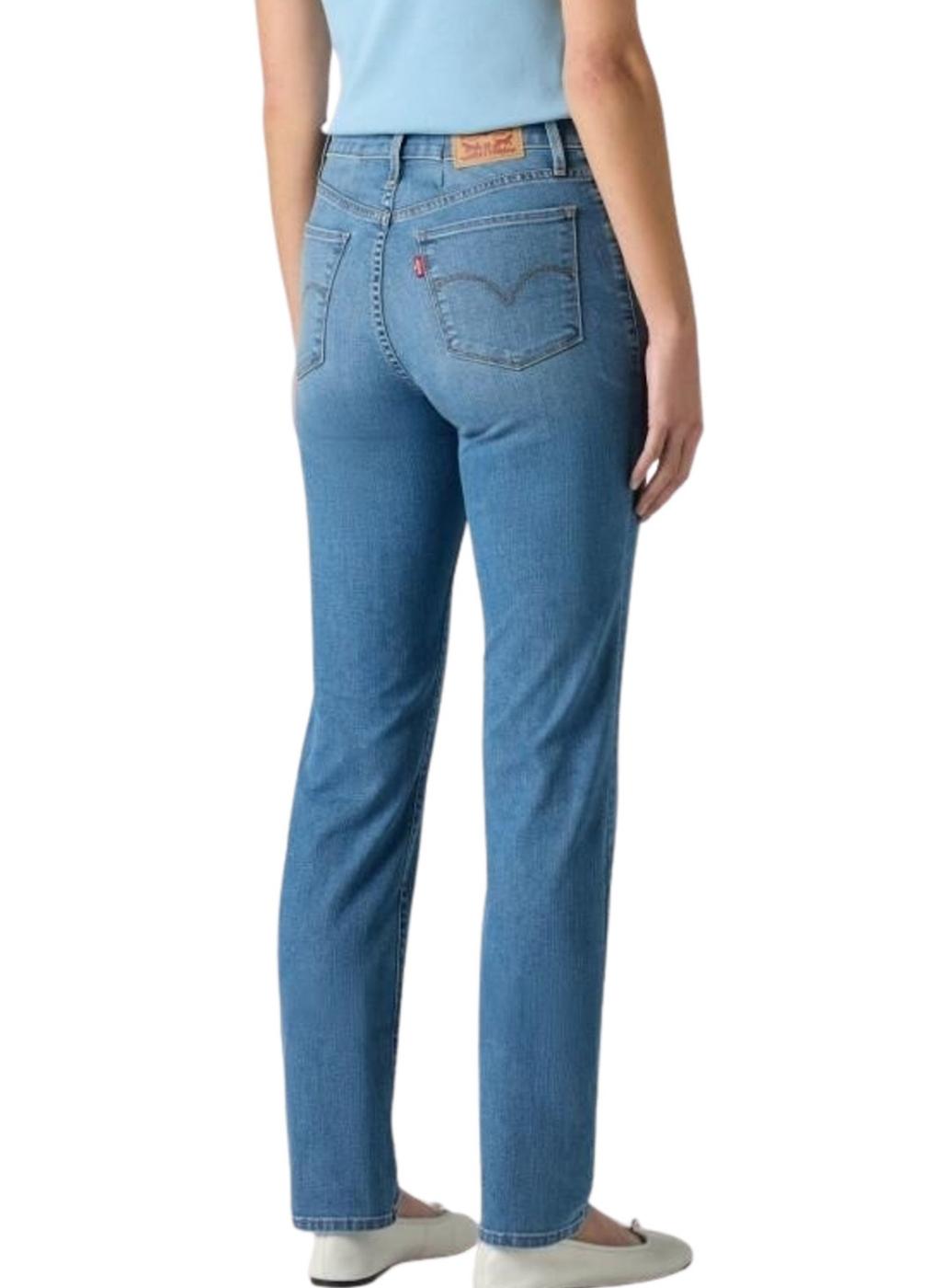 Pantalón vaquero Levis 312 Shaping Slim azul lavado para mujer