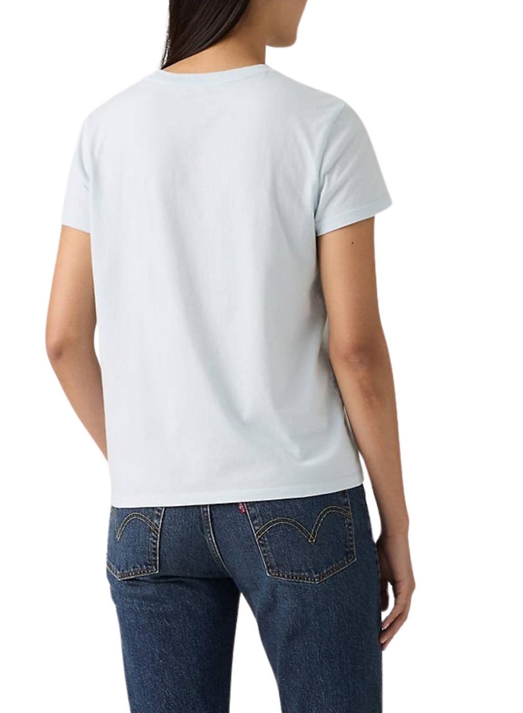 Camiseta Levis The Perfect Tee blanco para mujer