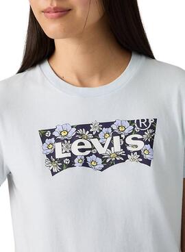 Camiseta Levis The Perfect Tee blanco para mujer