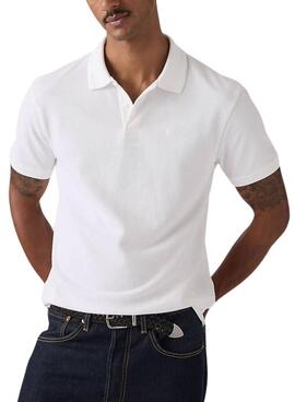 Polo Levis Original blanco para hombre