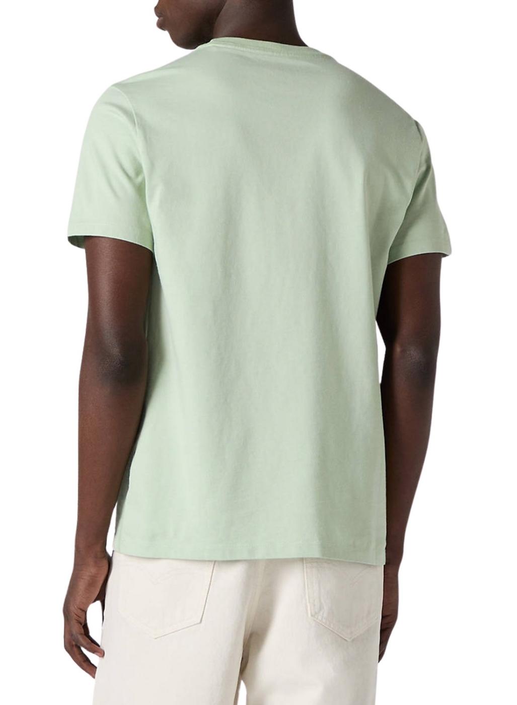 Camiseta Levis Original verde para hombre