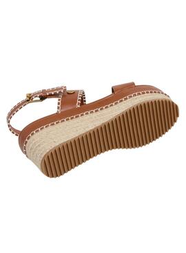 Sandalias Pepe Jeans Billie marrón para mujer