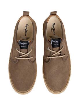 Alpargatas Pepe Jeans Port marrón para hombre
