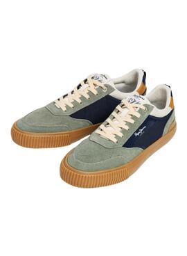 Zapatillas Pepe Jeans Nolan Street verde para hombre
