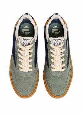Zapatillas Pepe Jeans Nolan Street verde para hombre