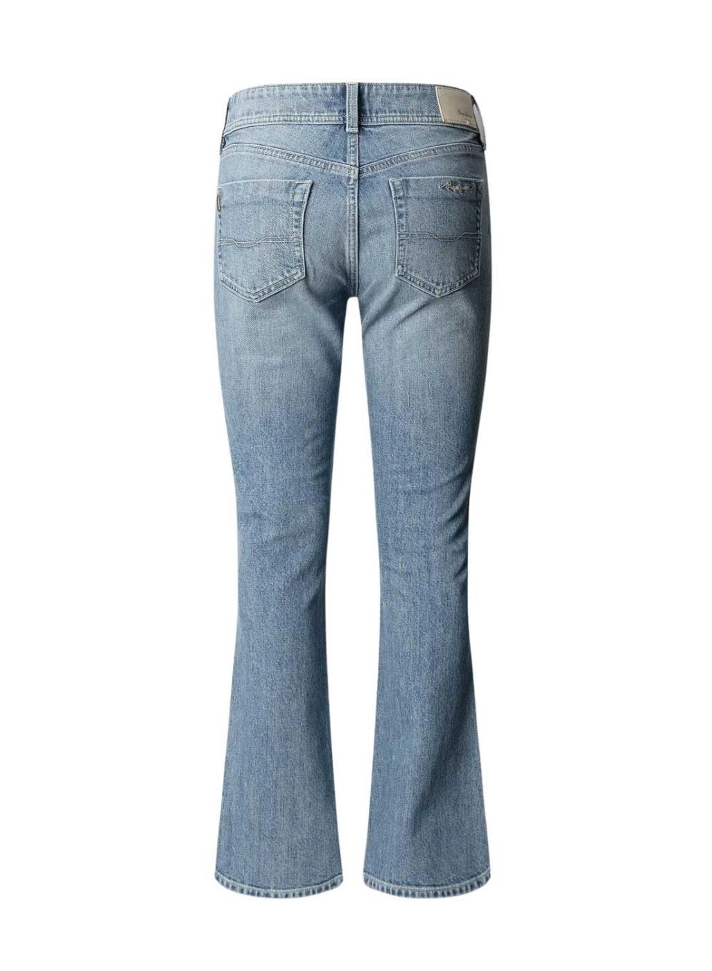 Pantalón vaquero Pepe Jeans Piper azul para mujer
