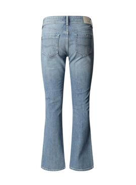 Pantalón vaquero Pepe Jeans Piper azul para mujer