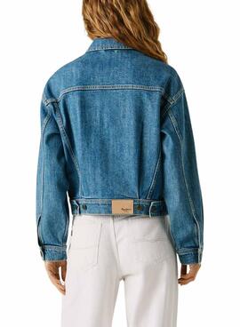 Cazadora vaquera Pepe Jeans Relaxed azul para mujer