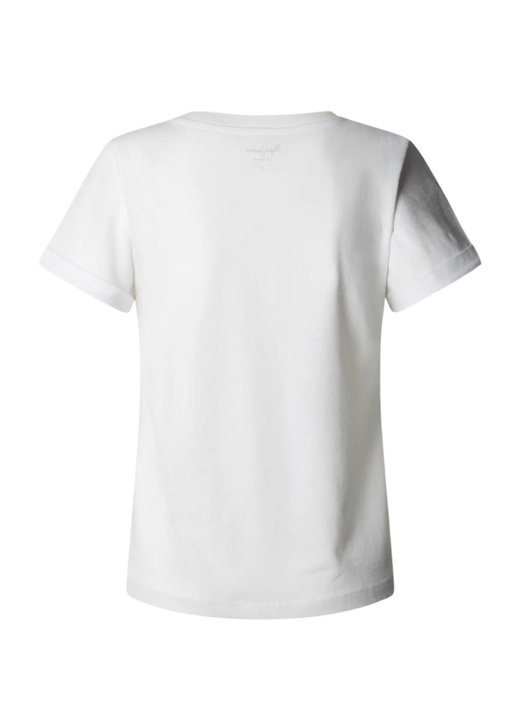 Camiseta Pepe Jeans Nadda blanco para mujer