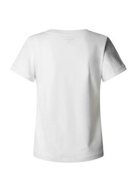 Camiseta Pepe Jeans Nadda blanco para mujer