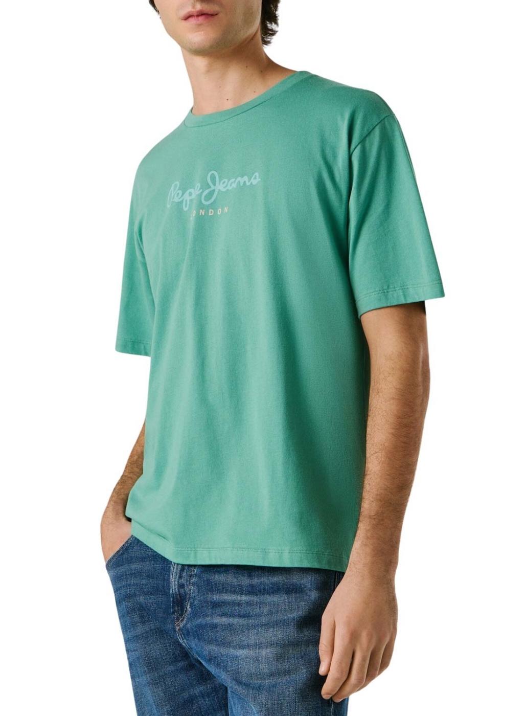 Camiseta Pepe Jeans Eggo verde para hombre