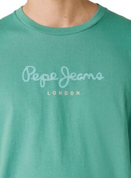 Camiseta Pepe Jeans Eggo verde para hombre