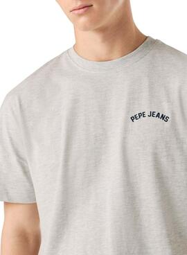 Camiseta Pepe Jeans Gideon gris para hombre