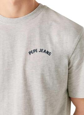 Camiseta Pepe Jeans Gideon gris para hombre
